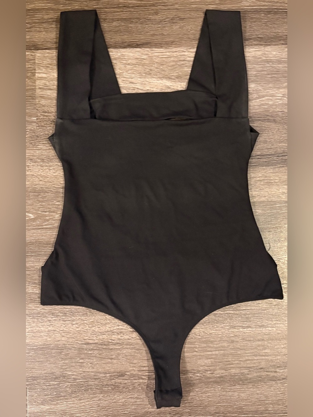 Intimately Free People Oh She's Strappy Black Bodysuit Size Large